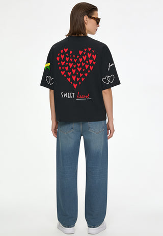 T-shirt Boxy "Tattoo Sweet"