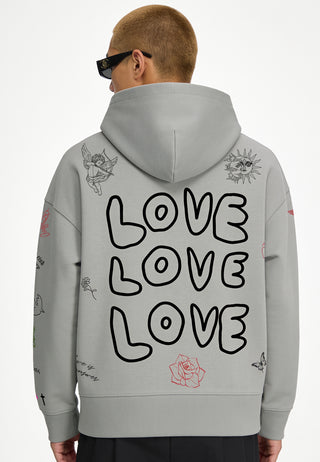Hoodie Boxy "Flash Tattoo 1"