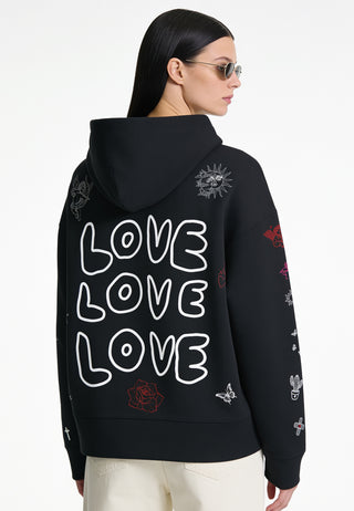 Hoodie Boxy "Flash Tattoo 1"