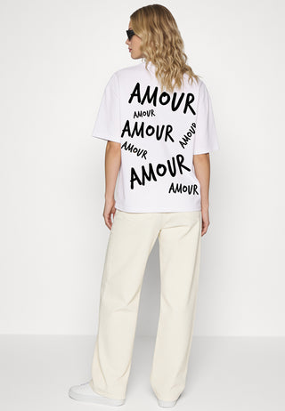 T-shirt Boxy "Amour"
