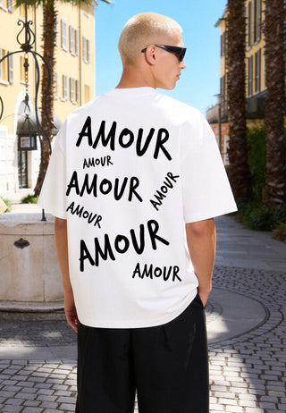 T-shirt Boxy "Amour"
