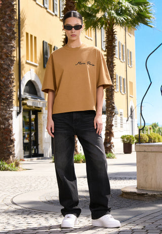 T-shirt Boxy "Amour"