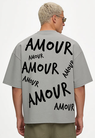 T-shirt Boxy "Amour"