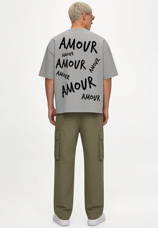 T-shirt Boxy "Amour"