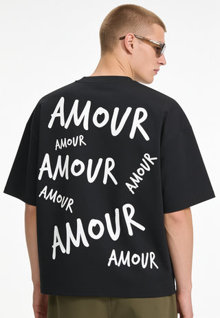 T-shirt Boxy "Amour"