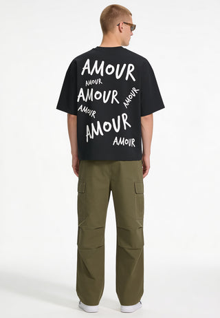 T-shirt Boxy "Amour"