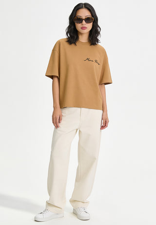 T-shirt Boxy "Fleur"