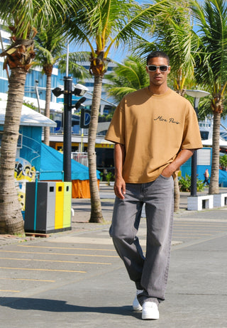 T-shirt Boxy "Fleur"