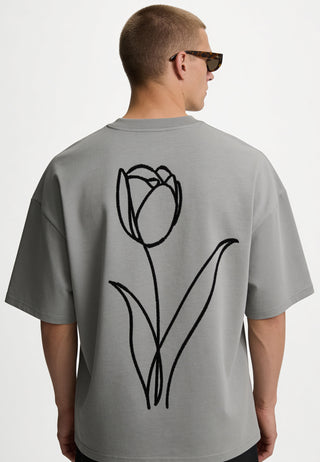 T-shirt Boxy "Fleur"