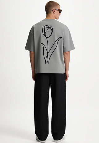 T-shirt Boxy "Fleur"