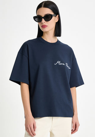 T-shirt Boxy "Fleur"