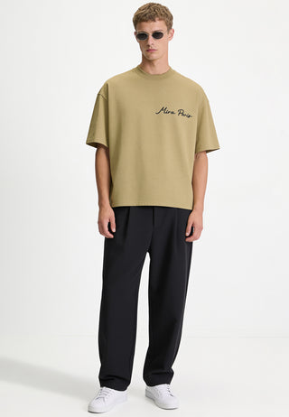 T-shirt Boxy "Fleur"