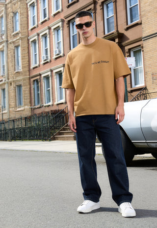 T-shirt Boxy Brodé "You & Me Tonight"