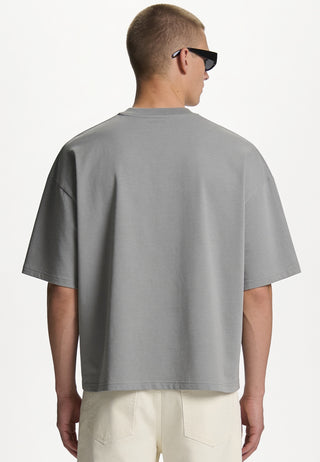 T-shirt Boxy Brodé "I Love You"