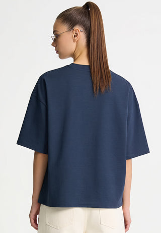 T-shirt Boxy Brodé "I Love You"