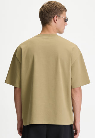 T-shirt Boxy Brodé "I Love You"