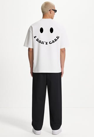 T-shirt Boxy "I Don't Care"