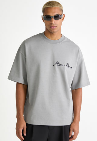 T-shirt Boxy "I Don't Care"