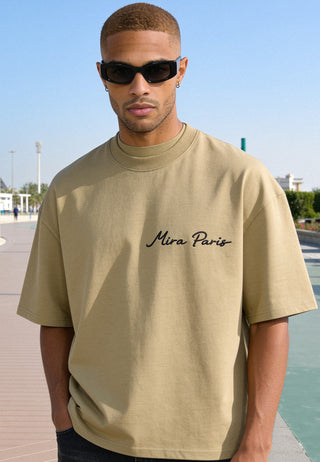 T-shirt Boxy "I Don't Care"