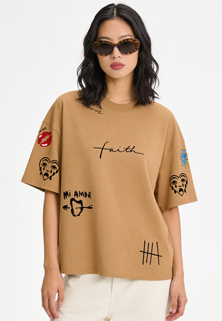 T-shirt Boxy "Tattoo Brutal"