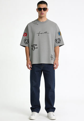 T-shirt Boxy "Tattoo Brutal"