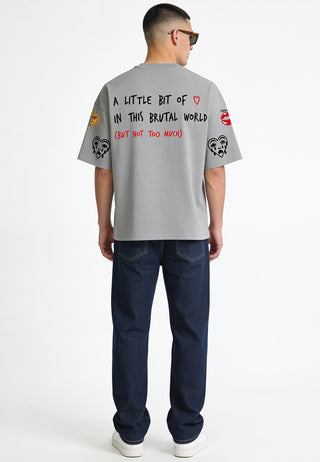 T-shirt Boxy "Tattoo Brutal"