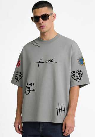 T-shirt Boxy "Tattoo Brutal"
