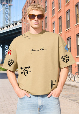T-shirt Boxy "Tattoo Brutal"