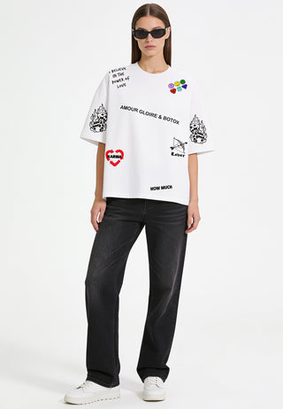 T-shirt Boxy "Tattoo Crush"