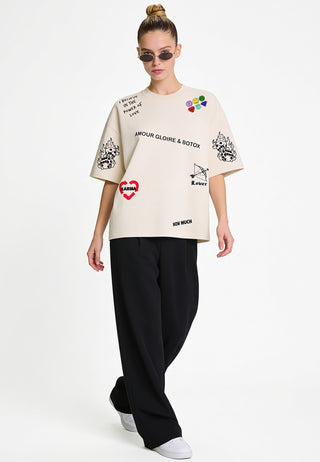 T-shirt Boxy "Tattoo Crush"