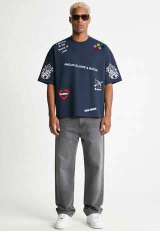 T-shirt Boxy "Tattoo Crush"