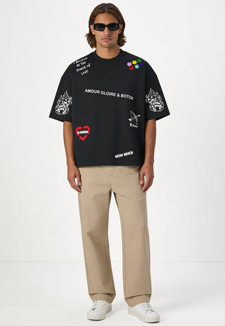T-shirt Boxy "Tattoo Crush"