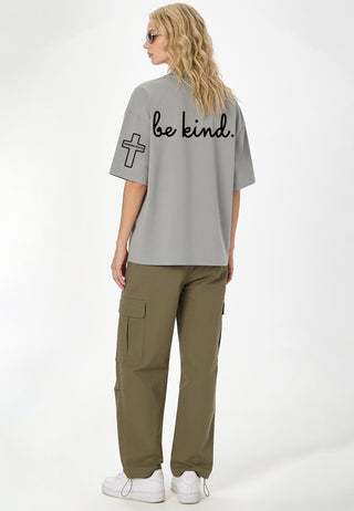 T-shirt Boxy "Tattoo Be Kind"