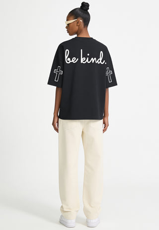 T-shirt Boxy "Tattoo Be Kind"
