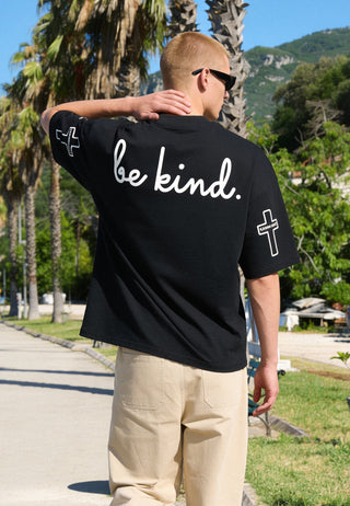 T-shirt Boxy "Tattoo Be Kind"