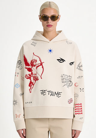 Hoodie Boxy "Flash Tattoo 2"