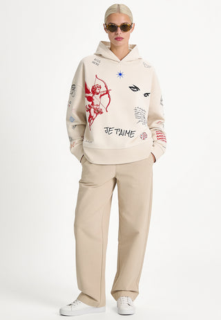 Hoodie Boxy "Flash Tattoo 2"