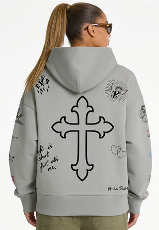 Hoodie Boxy "Flash Tattoo 2"