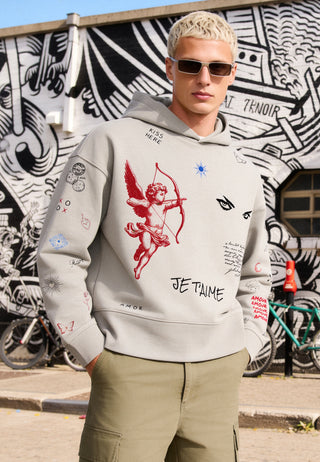 Hoodie Boxy "Flash Tattoo 2"