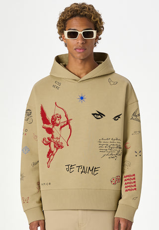 Hoodie Boxy "Flash Tattoo 2"