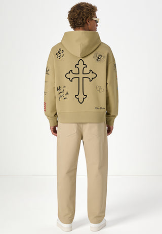 Hoodie Boxy "Flash Tattoo 2"