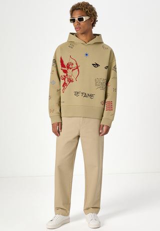 Hoodie Boxy "Flash Tattoo 2"