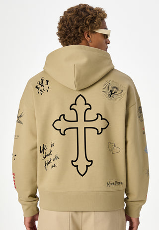 Hoodie Boxy "Flash Tattoo 2"