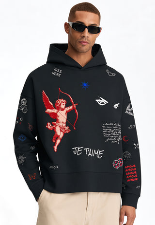 Hoodie Boxy "Flash Tattoo 2"