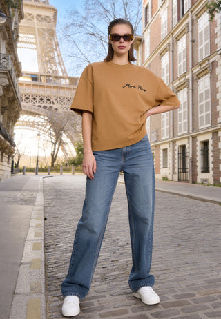 T-shirt Boxy "Kiss"