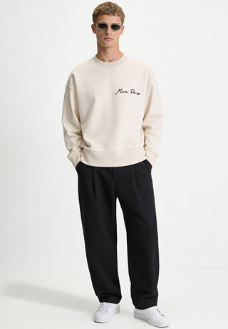 Sweatshirt Boxy "Flowers"