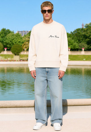Sweatshirt Boxy "Flowers"