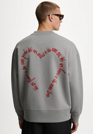 Sweatshirt Boxy "Flowers"