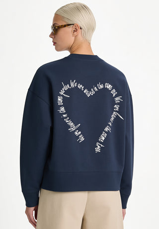 Sweatshirt Boxy "Flowers"