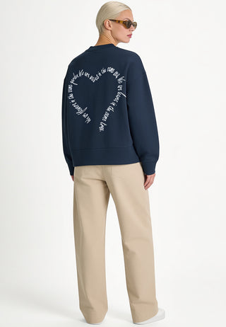 Sweatshirt Boxy "Flowers"